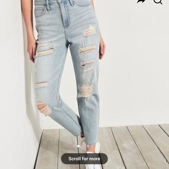Hollister mom jeans   - Picture 2 of 12